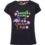 Lewro EVELINE Dívčí triko, černá, velikost 116-122