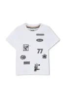 Dětské bavlněné tričko BOSS