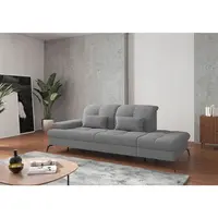 Sit & More LENOŠKA, textil, šedá