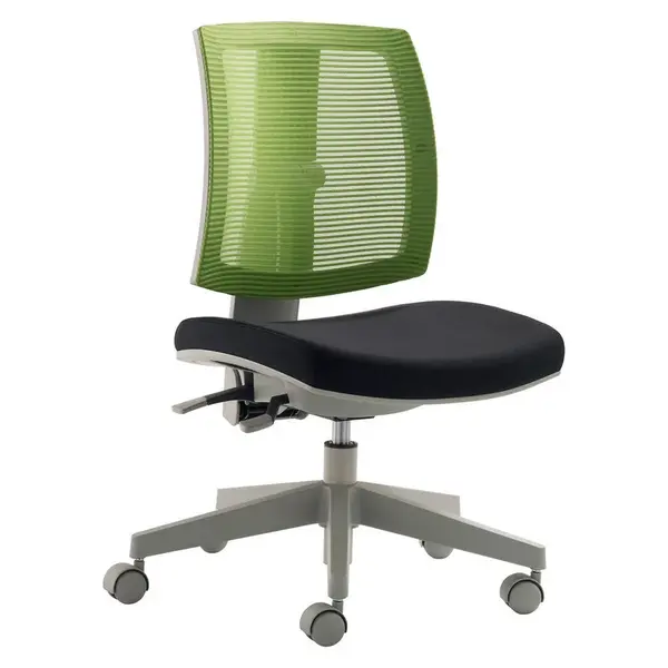 Stylife OTOČNÁ ŽIDLE PRO MLÁDEŽ, šedá, zelená, černá