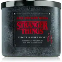 Bath & Body Works Stranger Things Eddie's Leather Jacket vonná sviečka 411 g