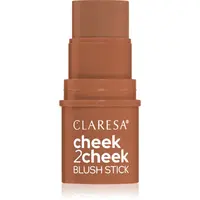 Claresa Cheek 2 Cheek krémový bronzer v tyčinke odtieň 02 Milk Choco 6 g