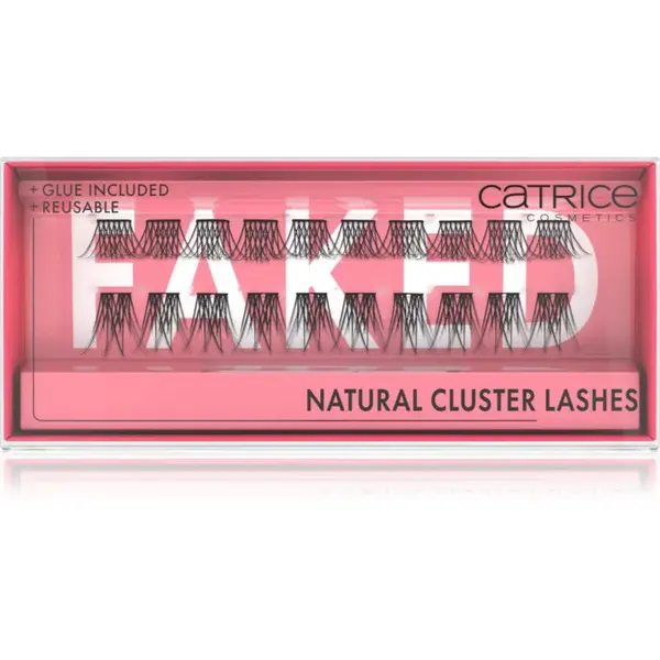 Catrice Faked umelé mihalnice s lepidlom Natural Cluster 20 ks