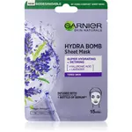 Garnier Textil Masks Hydra Bomb plátenná maska s vysoko hydratačným a vyživujúcim účinkom 28 g