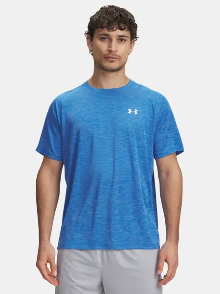Men's T-shirt Under Armour UA Tech Textured SS-BLU - Men's