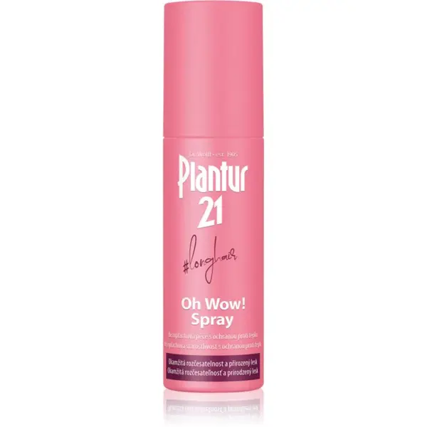 Plantur 21 #longhair Oh Wow! Spray bezoplachová starostlivosť pre jednoduché rozčesávanie vlasov 100 ml
