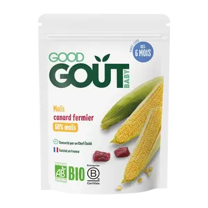 GOOD GOÛT BIO Kukurica s kačacím mäsom 190 g