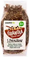 COUNTRY LIFE Granola Chrumkavé müsli s čokoládou BIO 350 g