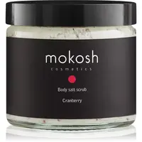 Mokosh Cranberry telový peeling so soľou 300 g