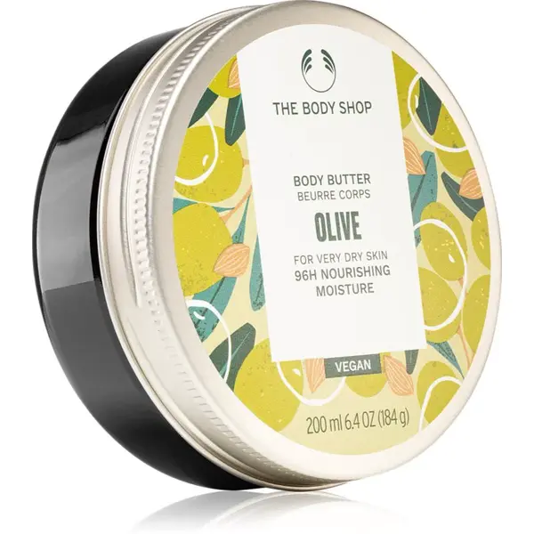The Body Shop Olive Body Butter intenzívne hydratačné telové maslo pre veľmi suchú pokožku 200 ml