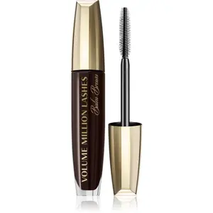L’Oréal Paris Volume Million Lashes Balm Brown objemová a ošetrujúca riasenka odtieň Brown 8.6 ml