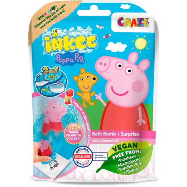 Peppa Pig Inkee bomba do kúpeľa 1 ks