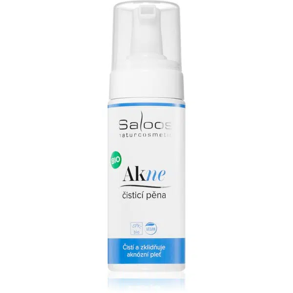 Saloos AcNO hĺbkovo čistiaca pena pre problematickú pleť, akné 150 ml