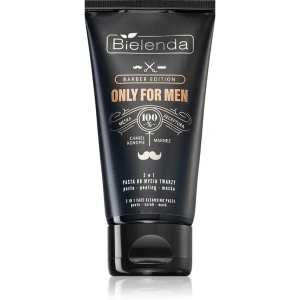 Bielenda Only for Men Barber Edition čistiaca pasta 3v1 150 g