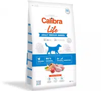 Calibra Dog Life Adult Medium Breed Chicken 12 kg | Granule pre psov