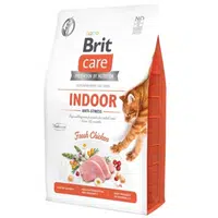 Brit Care Cat Grain-Free Indoor Anti-stress 2 kg | Granule pre mačky