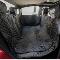 Reedog ochranný autopoťah do auta pre psa na zips + boky - čierny