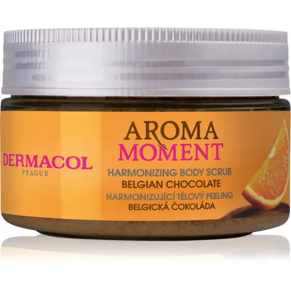 Dermacol Aroma Moment Belgian Chocolate telový peeling 200 g
