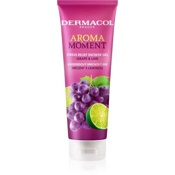 Dermacol Aroma Moment Grape & Lime antistresový sprchový gél 250 ml