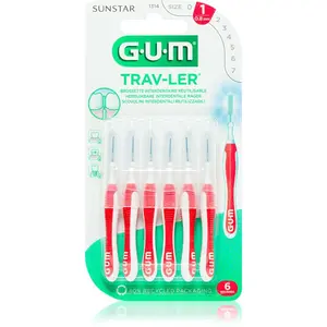 G.U.M Trav-Ler Interdental medzizubné kefky 0,8 mm 6 ks