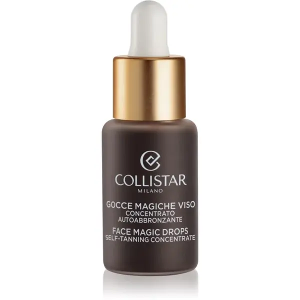 Collistar Magic Drops Face Self-Tanning Concentrate samoopaľovací koncentrát na pleť 10 ml