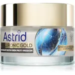 Astrid Hyaluronic Gold nočný krém proti vráskam s proteínmi 50 ml