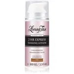 Loving Tan 2 HR Express hydratačné samoopaľovacie mlieko odtieň Dark 100 ml