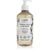 I Love Naturals Tonka Bean & Myrrh tekuté mydlo na ruky 500 ml