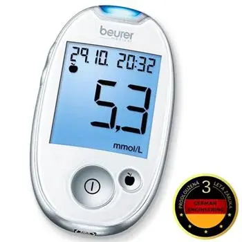 BEURER Glukometr  GL 44 biela