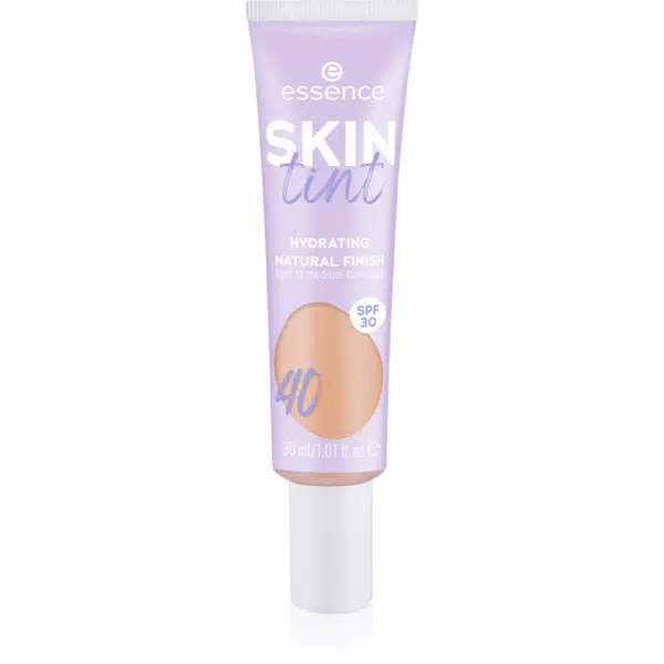 essence SKIN tint ľahký hydratačný make-up SPF 30 odtieň 40 30 ml