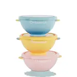 Badabulle Fun Colors miska s viečkom 3 ks