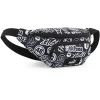 Puma ACADEMY AOP WAIST BAG Ledvinka, černá, velikost