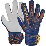 Reusch ATTRAKT SOLID Pánské brankářské rukavice, modrá, velikost