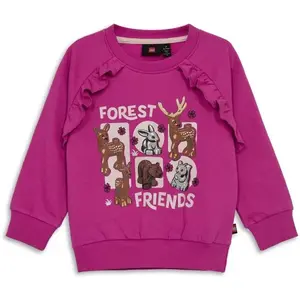 LEGO&reg; kidswear LWSANYU 701 Dívčí mikina, růžová, velikost