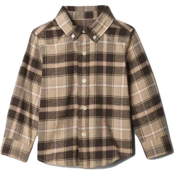 GAP BABY Dětská košile, béžová, velikost 5Y