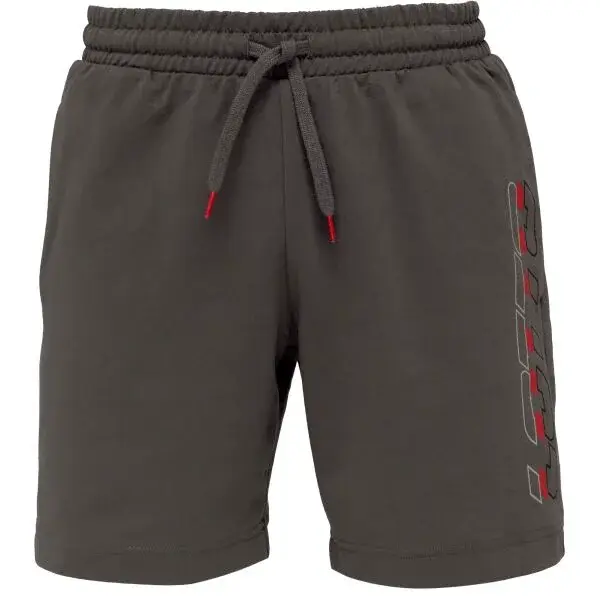 Lotto LOGO UNO SHORTS Pánské šortky, tmavě šedá, velikost