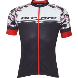 Arcore HANOUK Pánský cyklistický dres, černá, velikost