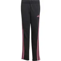 adidas ESSENTIALS 3-STRIPES FLEECE PANTS Juniorské tepláky, černá, velikost