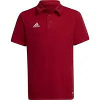 adidas ENTRADA 22 POLO SHIRT Chlapecké polo triko, červená, velikost