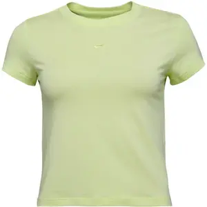 Nike SPORTSWEAR CHILL KNIT Dámské tričko, světle zelená, velikost