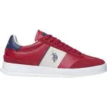 U.S. POLO ASSN. CAMPY Pánské tenisky, červená, velikost