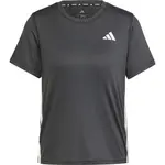 adidas WE 3-STRIPES CREW TEE Dámské triko, černá, velikost