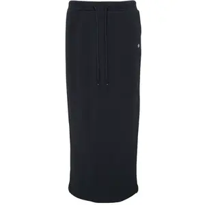 Converse WORDMARK LONG KNIT SKIRT Dámská sukně, černá, velikost