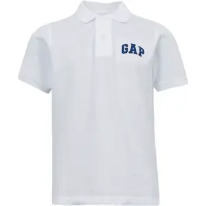 GAP LOGO POLO Dětské tričko, bílá, velikost