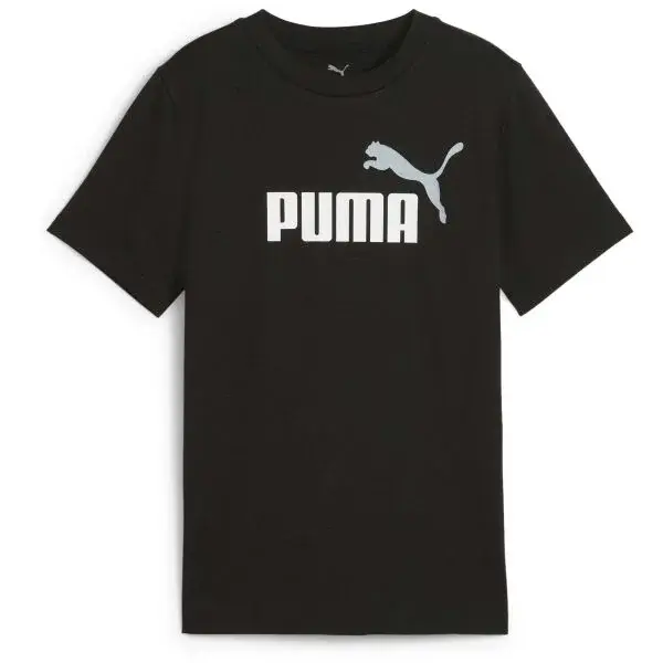 Puma ESSENTIALS 2 COLOR N0.1 LOGO TEE B Chlapecké triko, černá, velikost