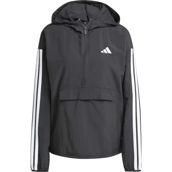 adidas ESSENTIALS 3-STRIPES Dámská větrovka, černá, velikost