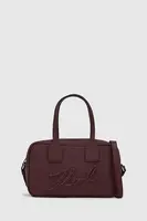 Kabelka Karl Lagerfeld K/SKUARE vínová barva, A4W30047