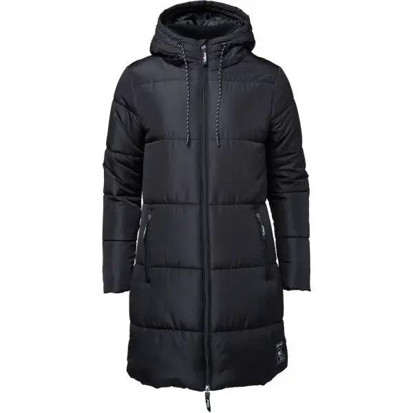 Willard SIANA Dámský prošívaný kabát, černá, velikost