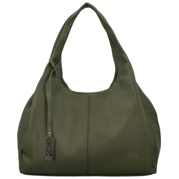 Dámská kabelka na rameno tmavě zelená - Coveri Denys