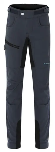 Husky Keson K 134-140, tm. šedá Dětské softshell kalhoty